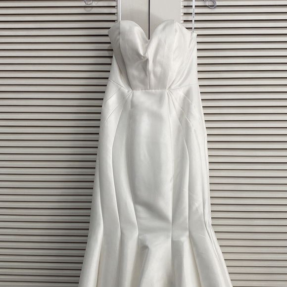 Alyce Paris White Evening Gown - Picture 3 of 5